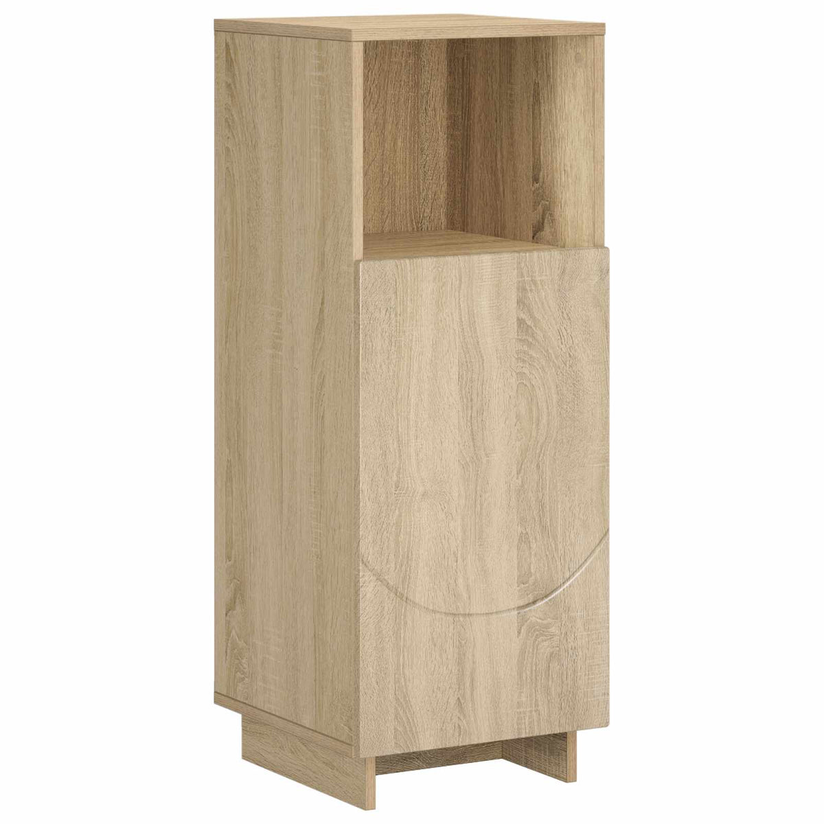 Badrumsskåp Sonoma-ek 36,5 x 38 x 95 cm Konstruerat trä