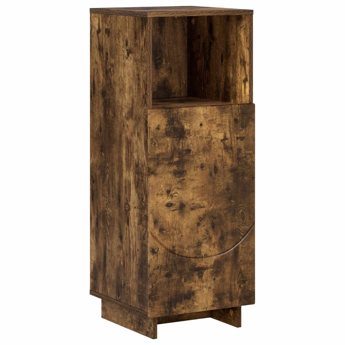Badrumsskåp Rökt ek 36,5 x 38 x 95 cm Konstruerat trä