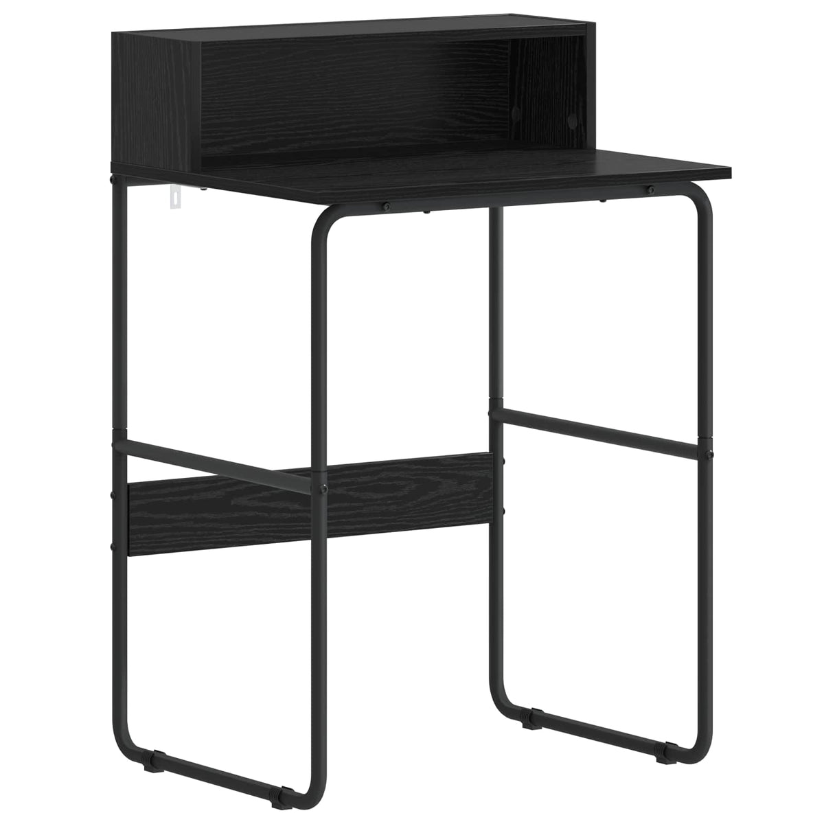 Skrivbord med förvaring Svart ek 60 x 50 x 91 cm