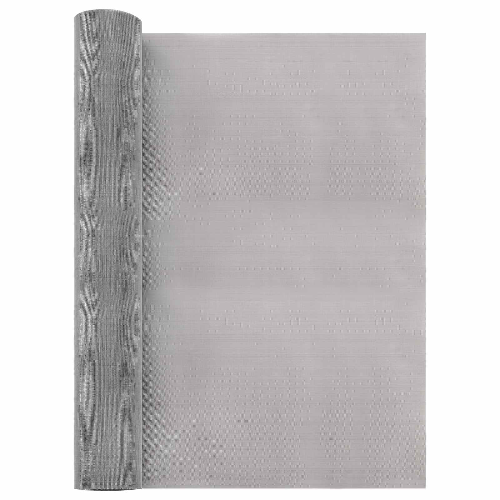 Nätduk 40 x 500 cm 60 Mesh Rostfritt stål 201 Silver