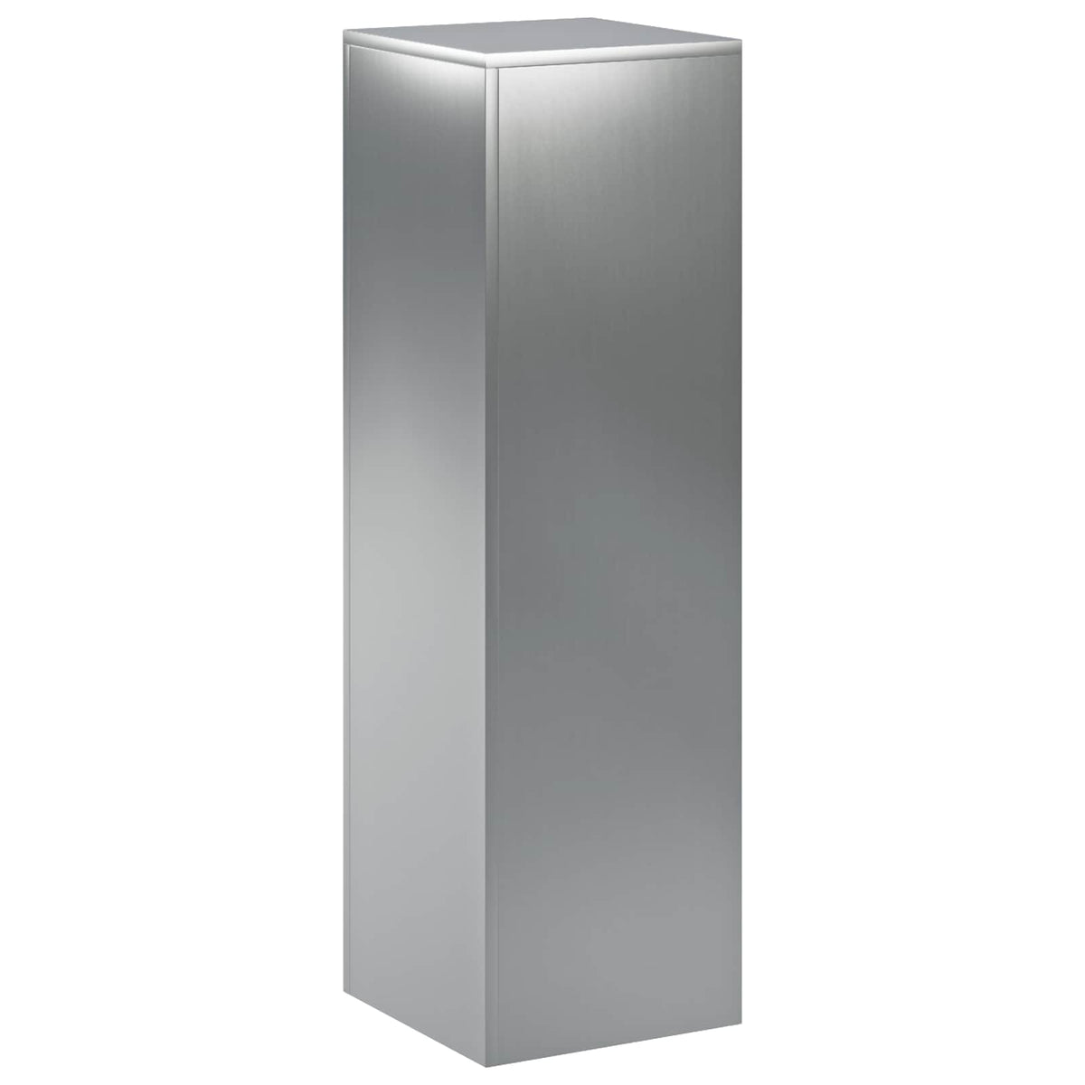 Växtställ Silver 30 x 30 x 100 cm Stål