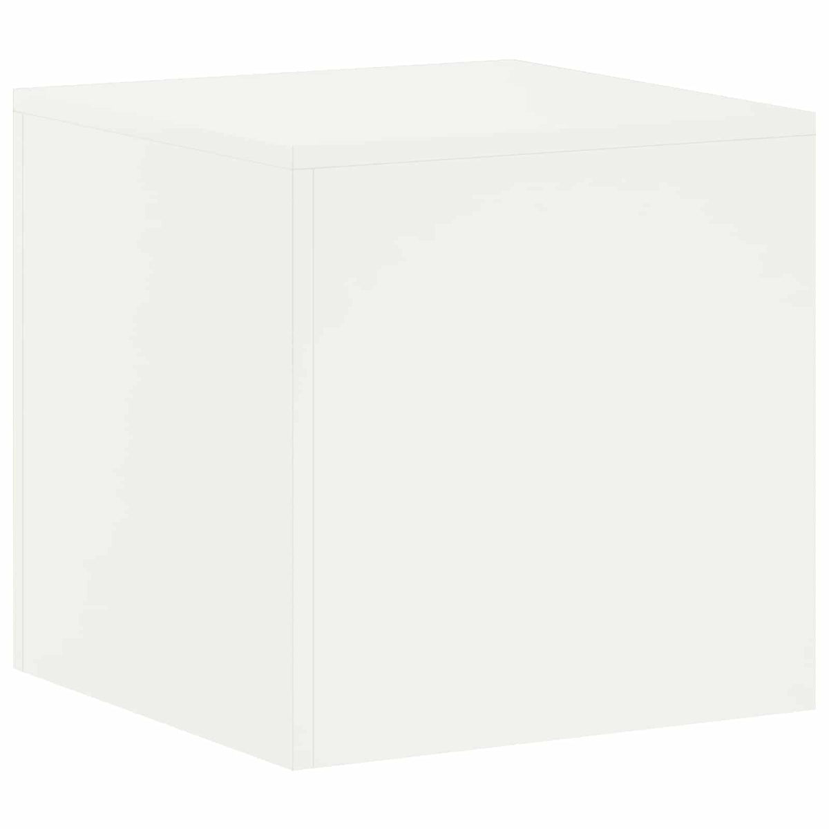 Växtställ Vit 40 x 40 x 40 cm Stål