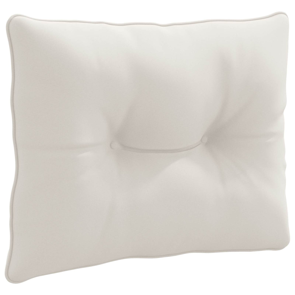 Ryggkudde PUTTEN 100% Polyester Vit 60 x 40 x 10 cm