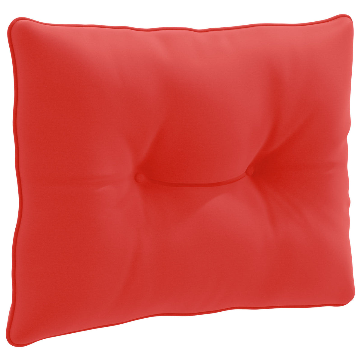 Ryggkudde PUTTEN 100% Polyester Röd 60 x 40 x 10 cm