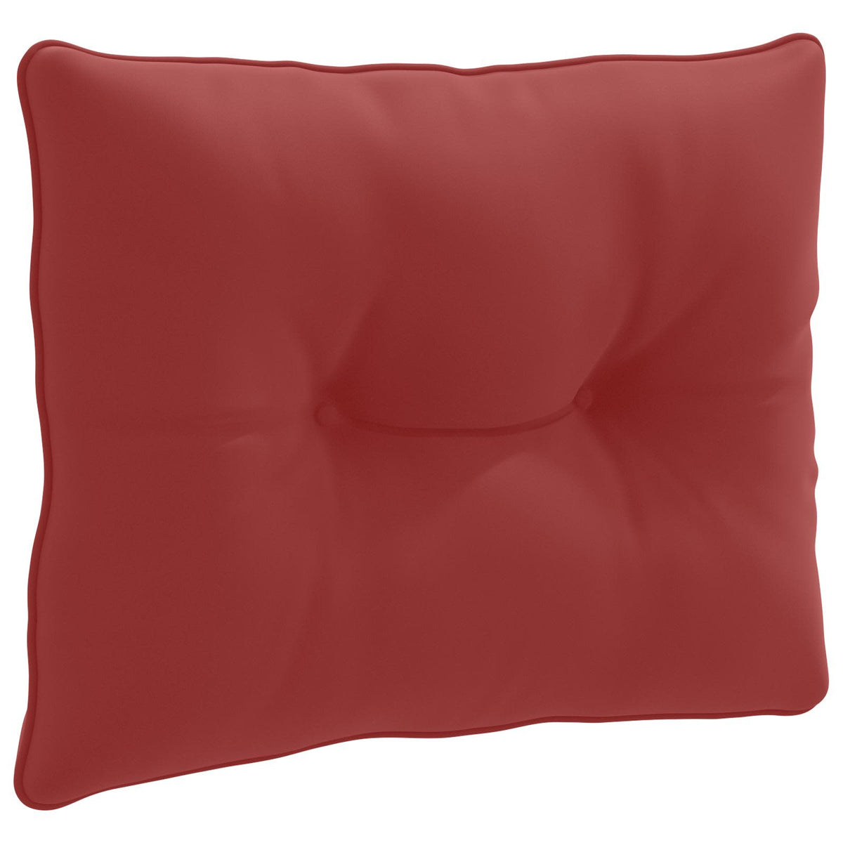 Ryggkudde PUTTEN 100% Polyester Vinröd 60 x 40 x 10 cm