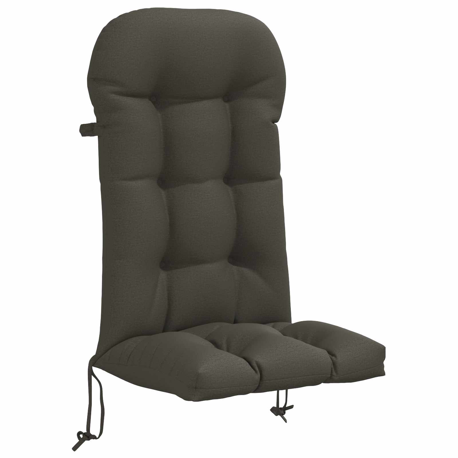 Solsängkudde PUTTEN 100% Polyester Antracit 48 x 112 x 10 cm