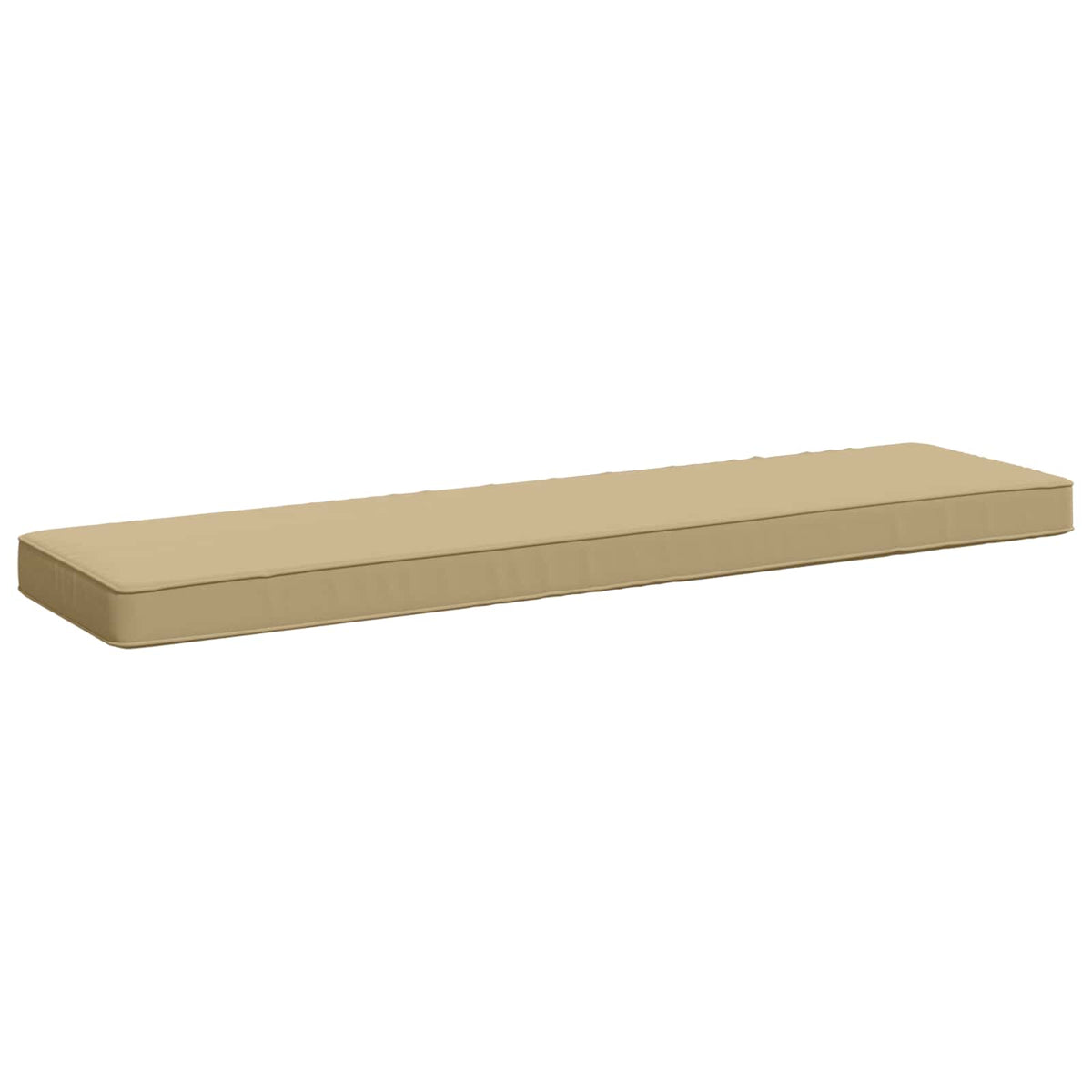 1-delad Bänk Kudde VUGHT 100% Polyester Beige 100 x 30 x 5 cm