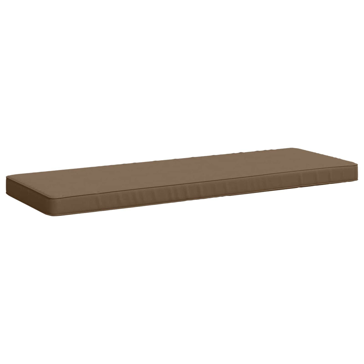 1-delad Bänk Kudde VUGHT 100% Polyester Taupe 120 x 40 x 5 cm