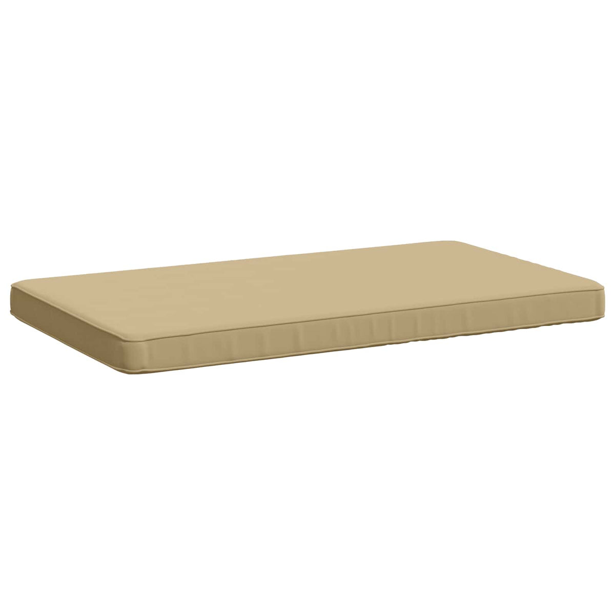 1-delad Bänk Kudde VUGHT 100% Polyester Beige 80 x 50 x 5 cm