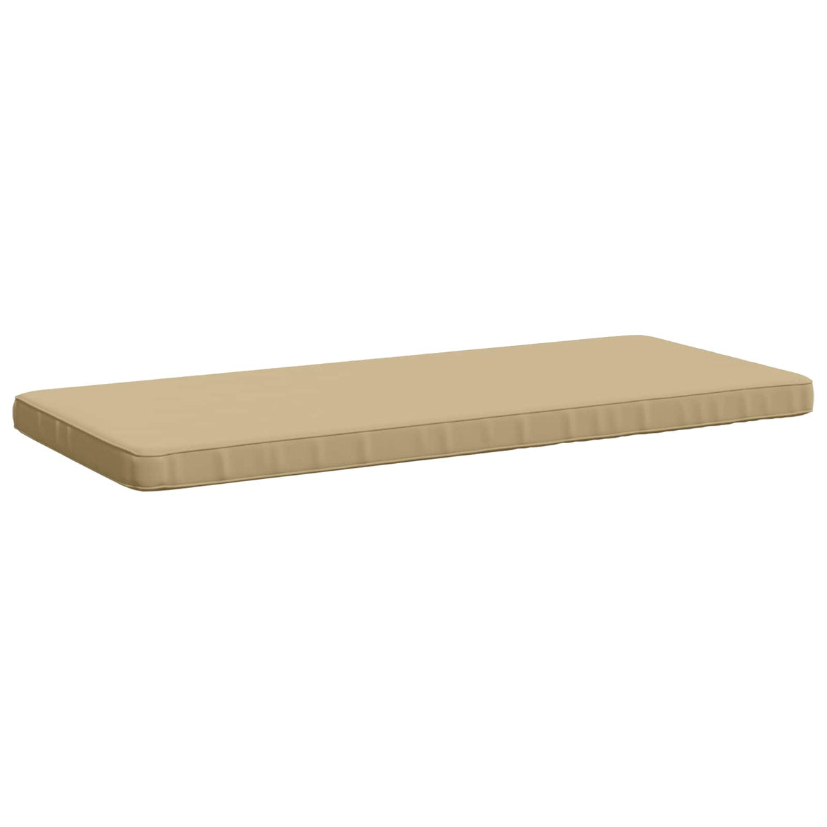 1-delad Bänk Kudde VUGHT 100% Polyester Beige 100 x 50 x 5 cm