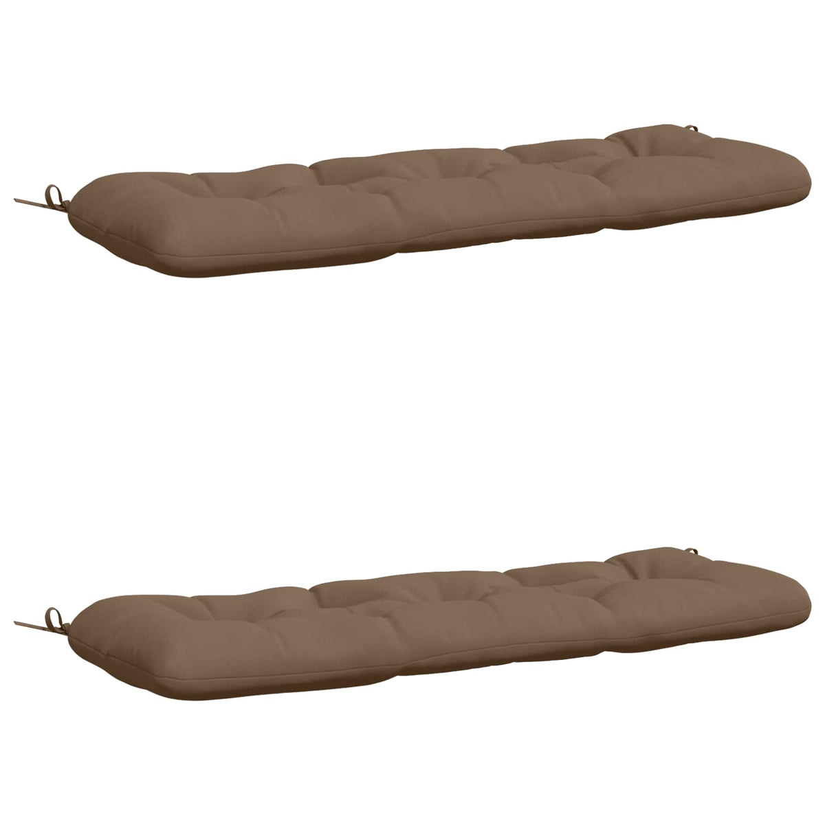 2-delade Bänk Kuddar VIANEN 100% Polyester Taupe