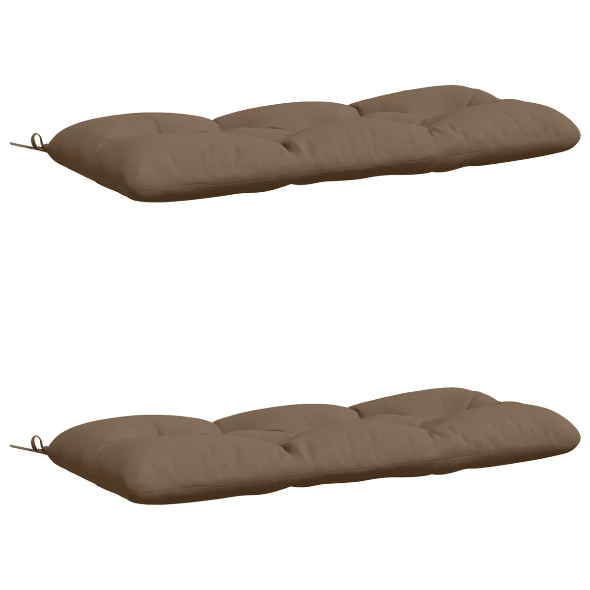 2-delade Bänk Kuddar VIANEN 100% Polyester Taupe