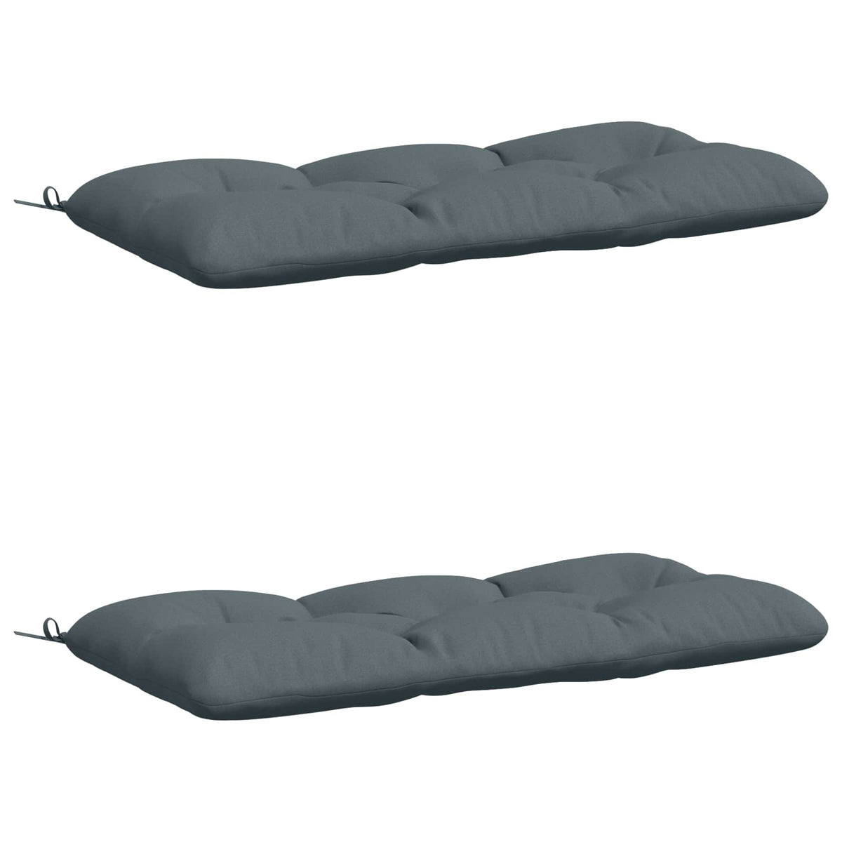 2-delade Bänk Kuddar VIANEN 100% Polyester Blå 100 x 60 x 12 cm