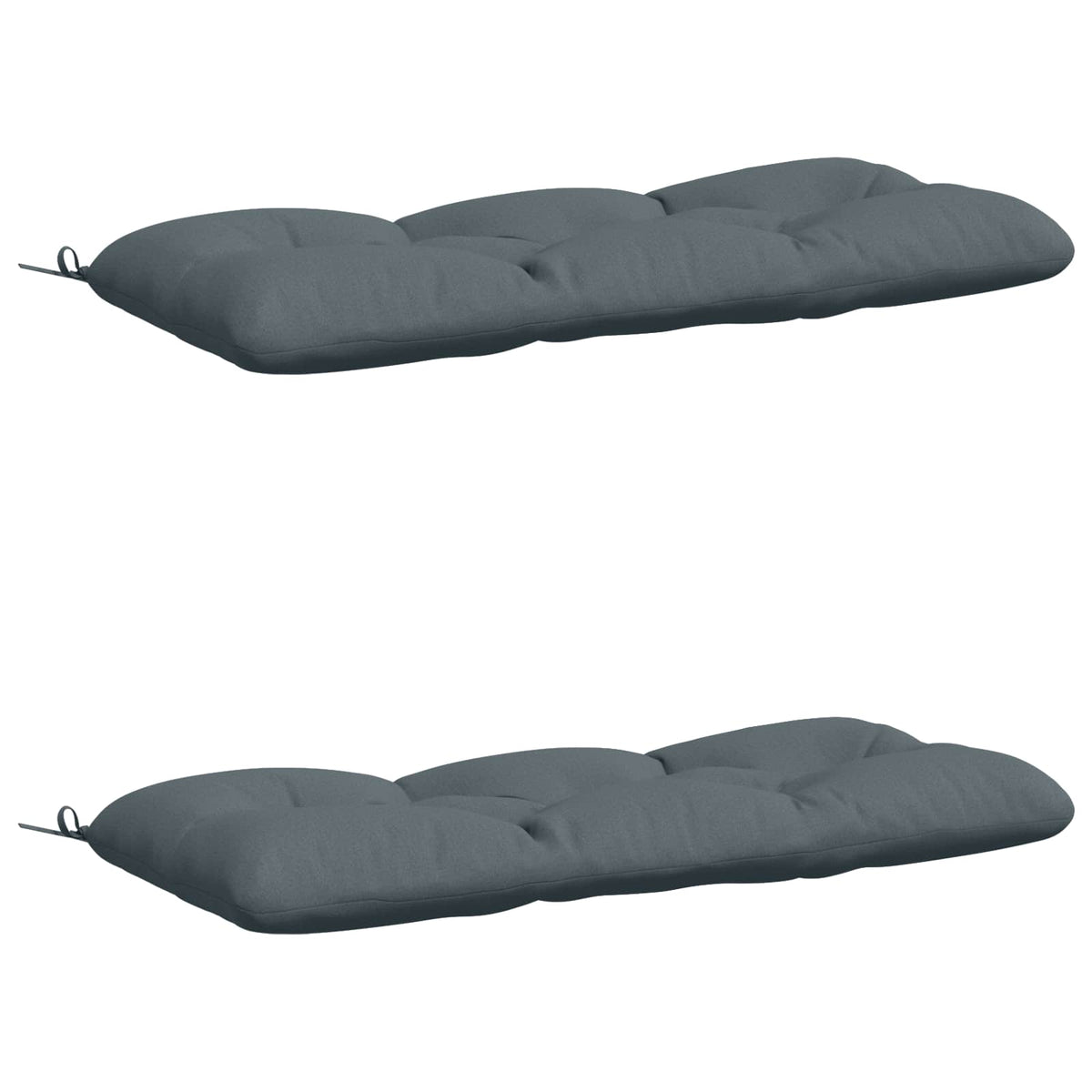 2-delade Bänk Kuddar VIANEN 100% Polyester Blå 110 x 50 x 12 cm
