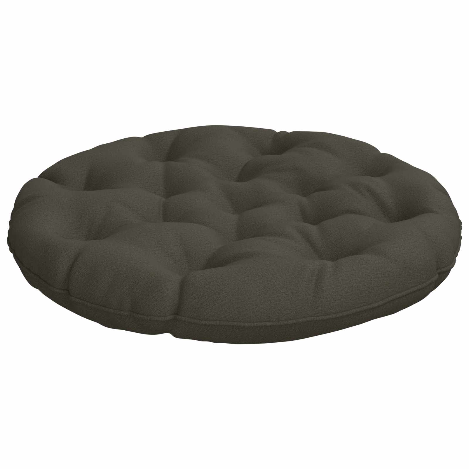 Hängstolskudde VIANEN 100% Polyester Antracit Ø 80 x 12 cm