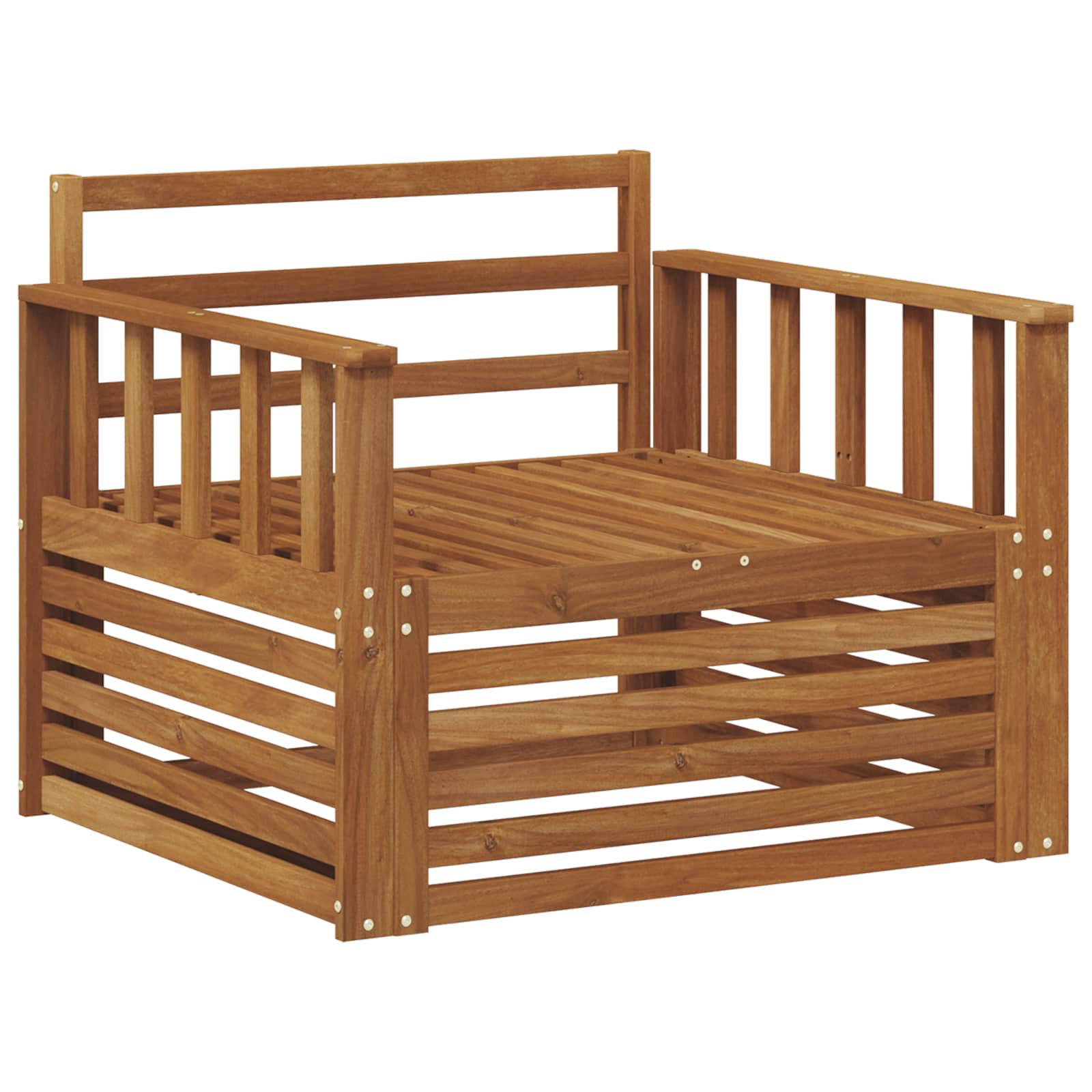 2 Stycke Utomhussoffa Naturlig