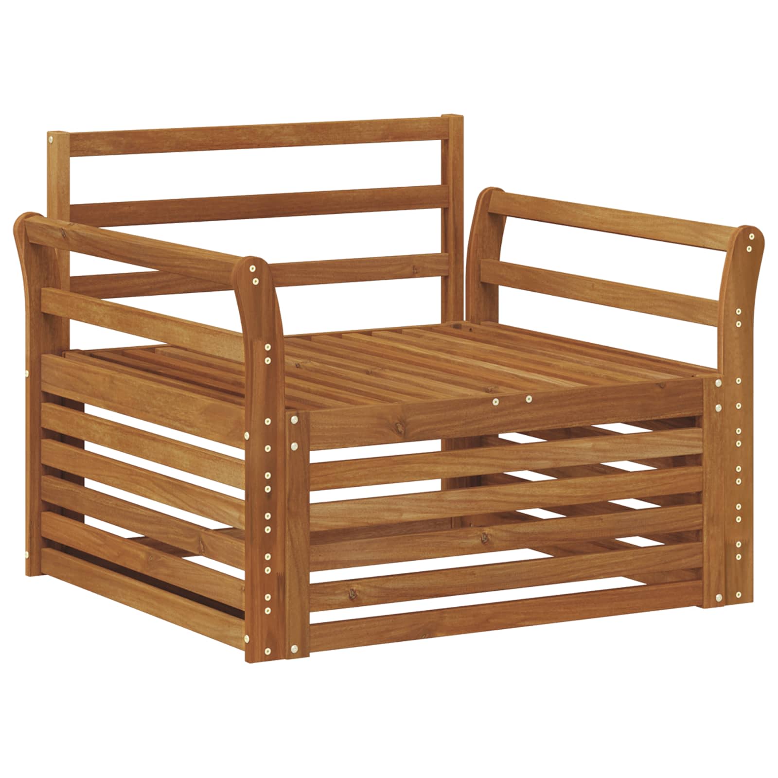 2 Stycke Utomhussoffa Naturlig