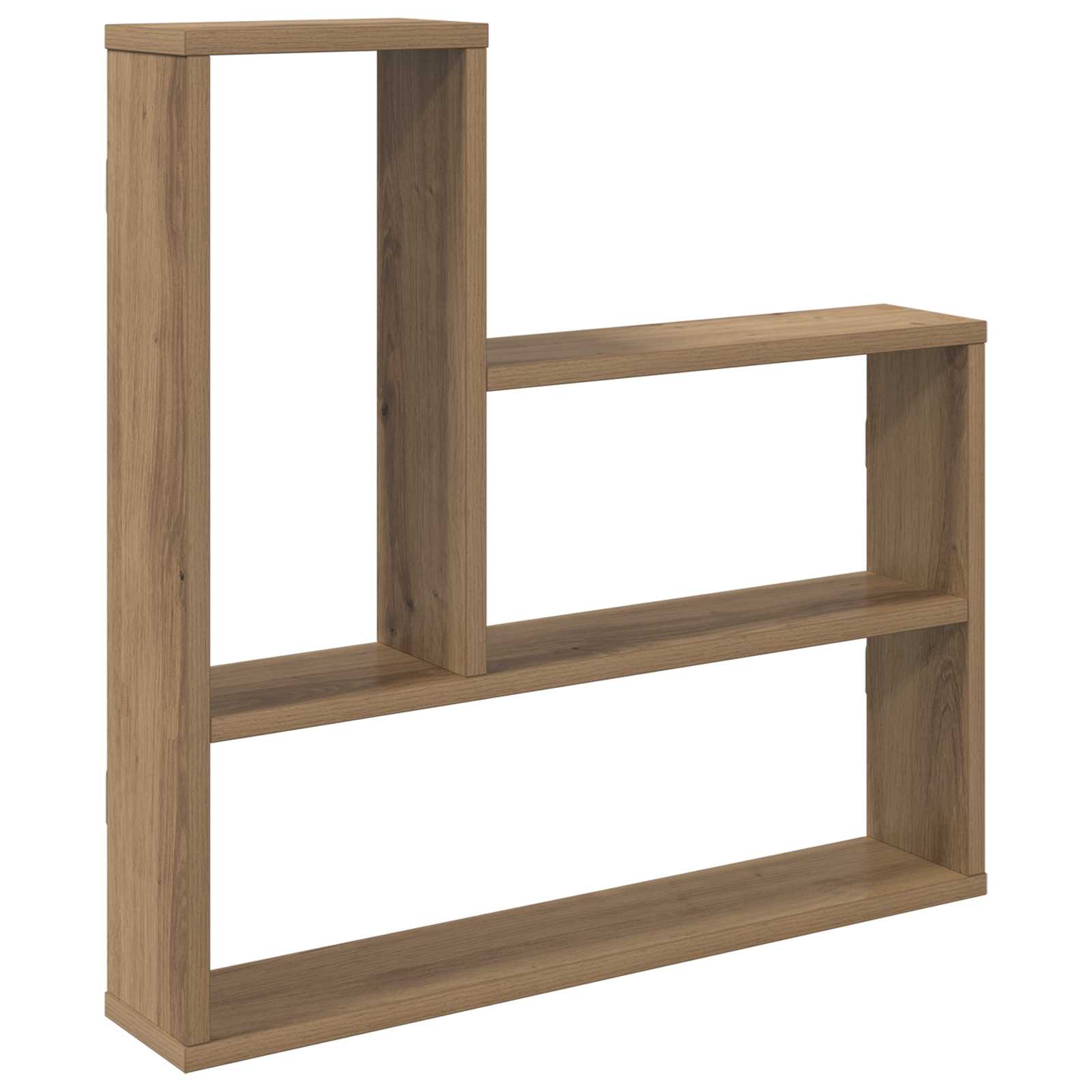 Vägg hylla Artisan-ek 60 x 11 x 60 cm Konstruerat trä