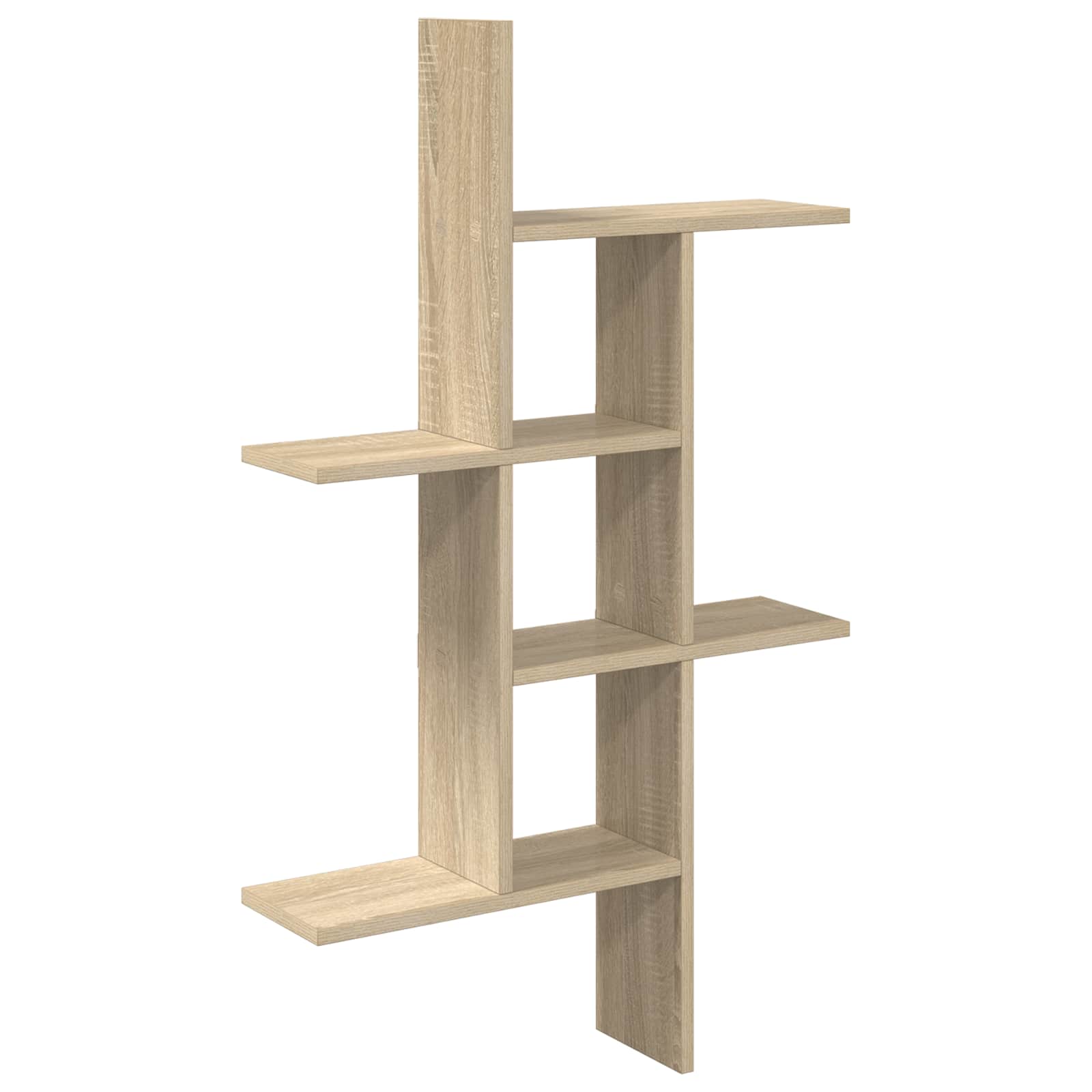 Vägg hylla Sonoma-ek 61 x 15 x 102 cm Konstruerat trä