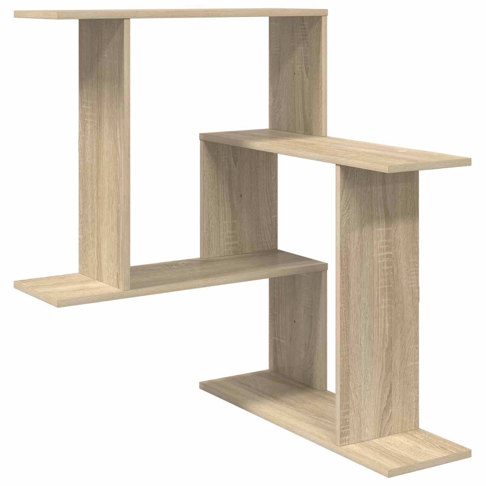 Vägg hylla Sonoma-ek 67 x 67 x 87 cm Konstruerat trä