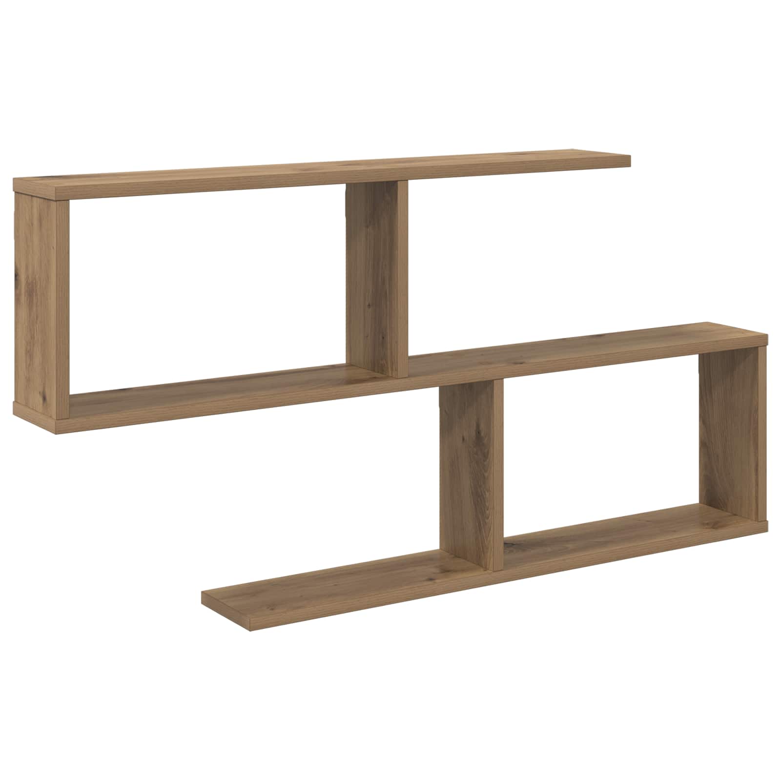 Vägg hylla Artisan-ek 100 x 12 x 50,5 cm Konstruerat trä
