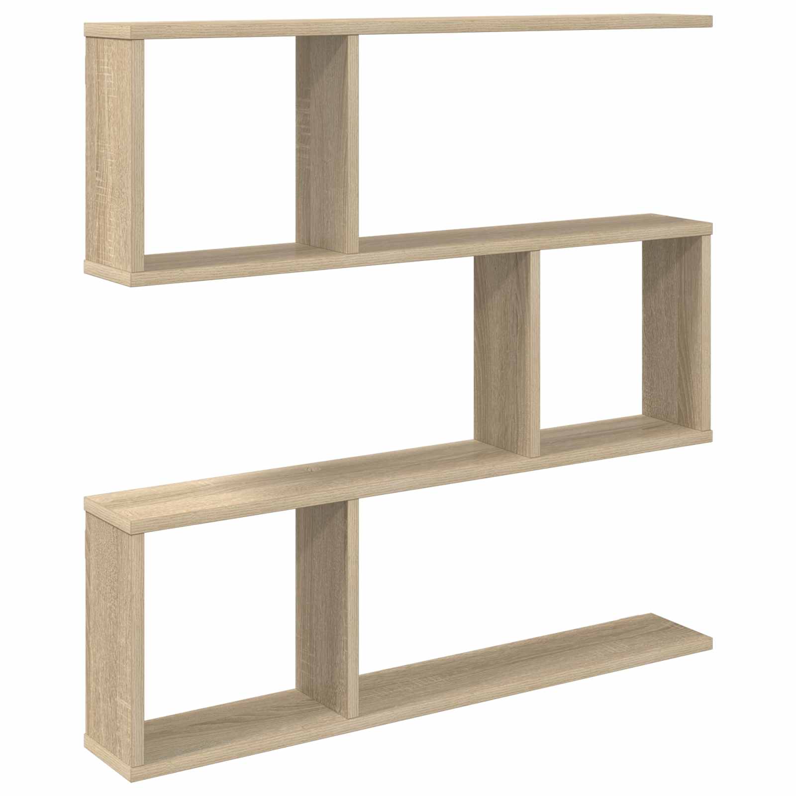 Vägg hylla Sonoma-ek 80 x 12 x 79,5 cm Konstruerat trä