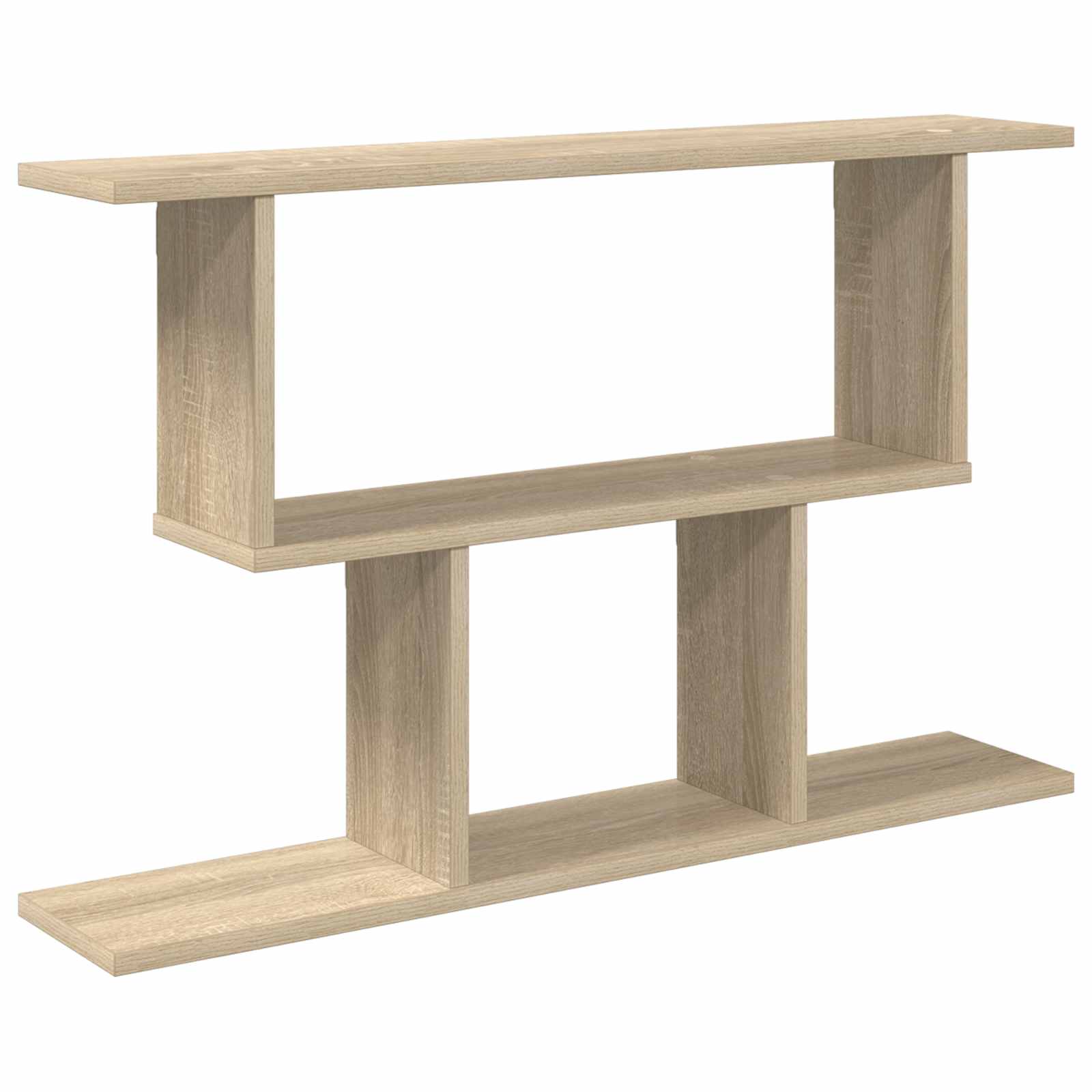 Vägg hylla Sonoma-ek 80 x 15 x 50,5 cm Konstruerat trä