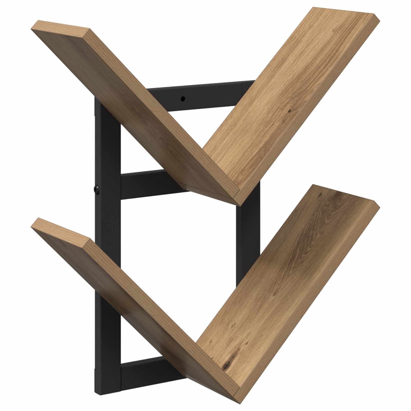 Väggflytande Hylla Artisan-ek 43 x 15 x 47 cm Konstruerat trä