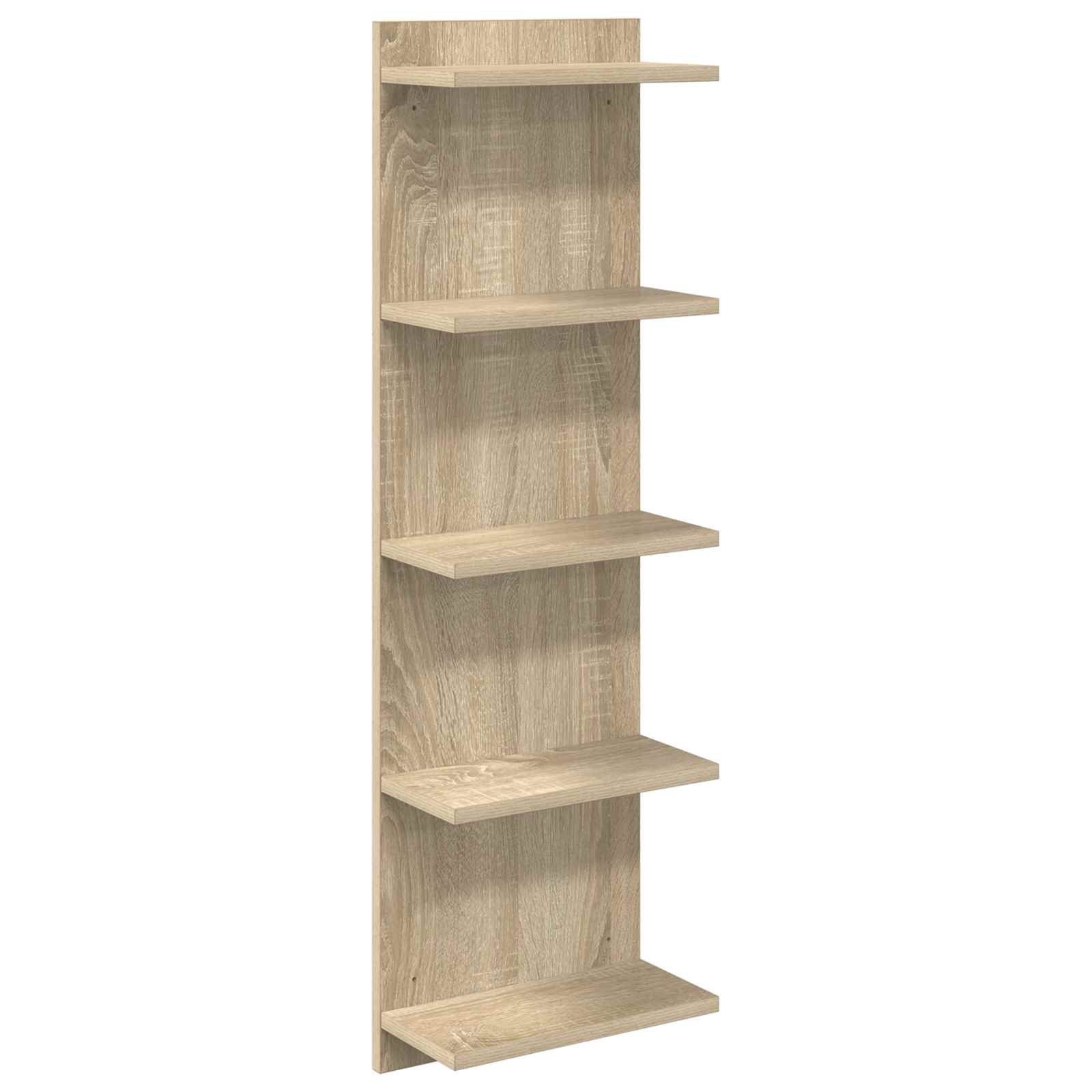 Vägg hylla Sonoma-ek 30 x 15 x 100 cm Konstruerat trä