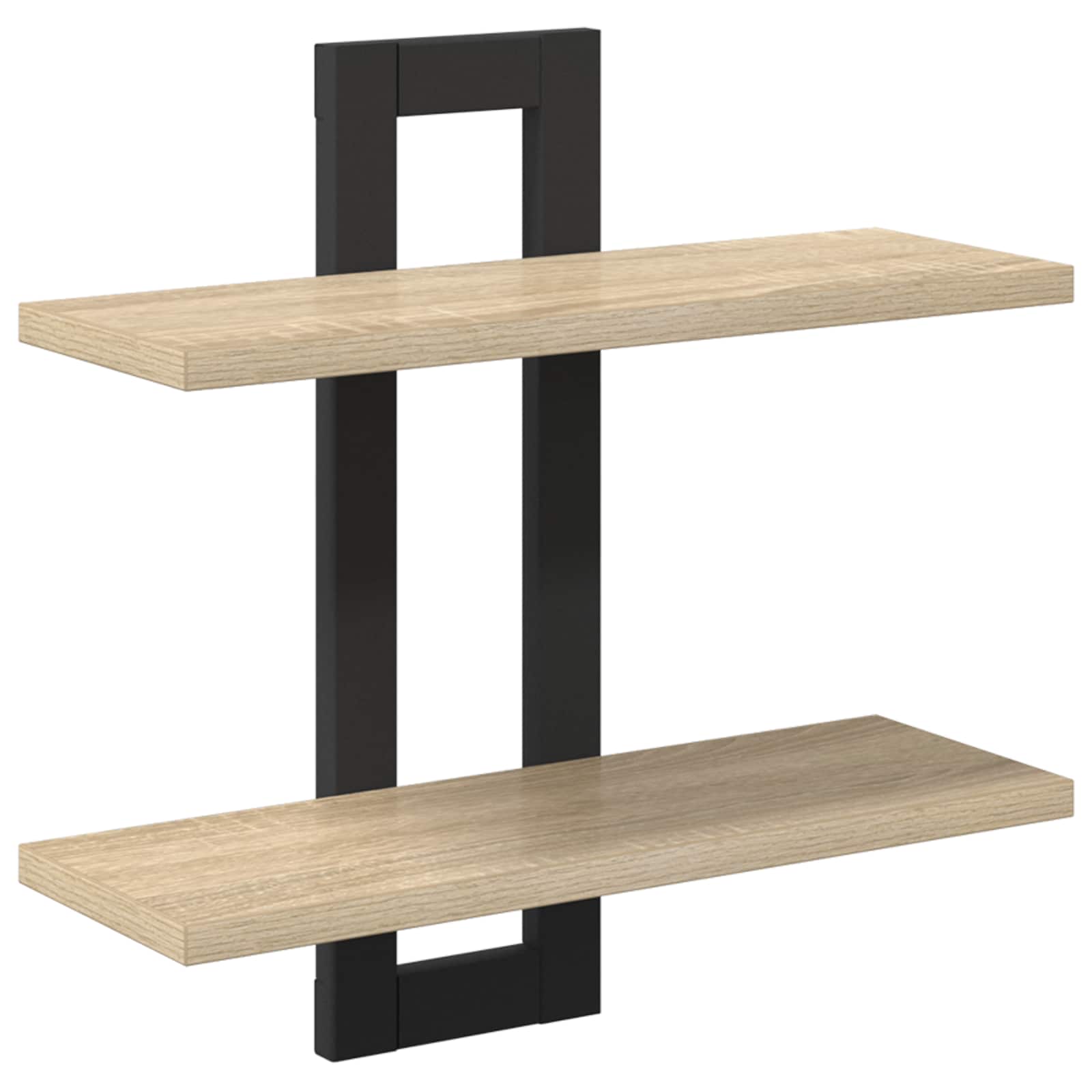 Flytande hyllor Sonoma-ek 40 x 15 x 40 cm Konstruerat trä