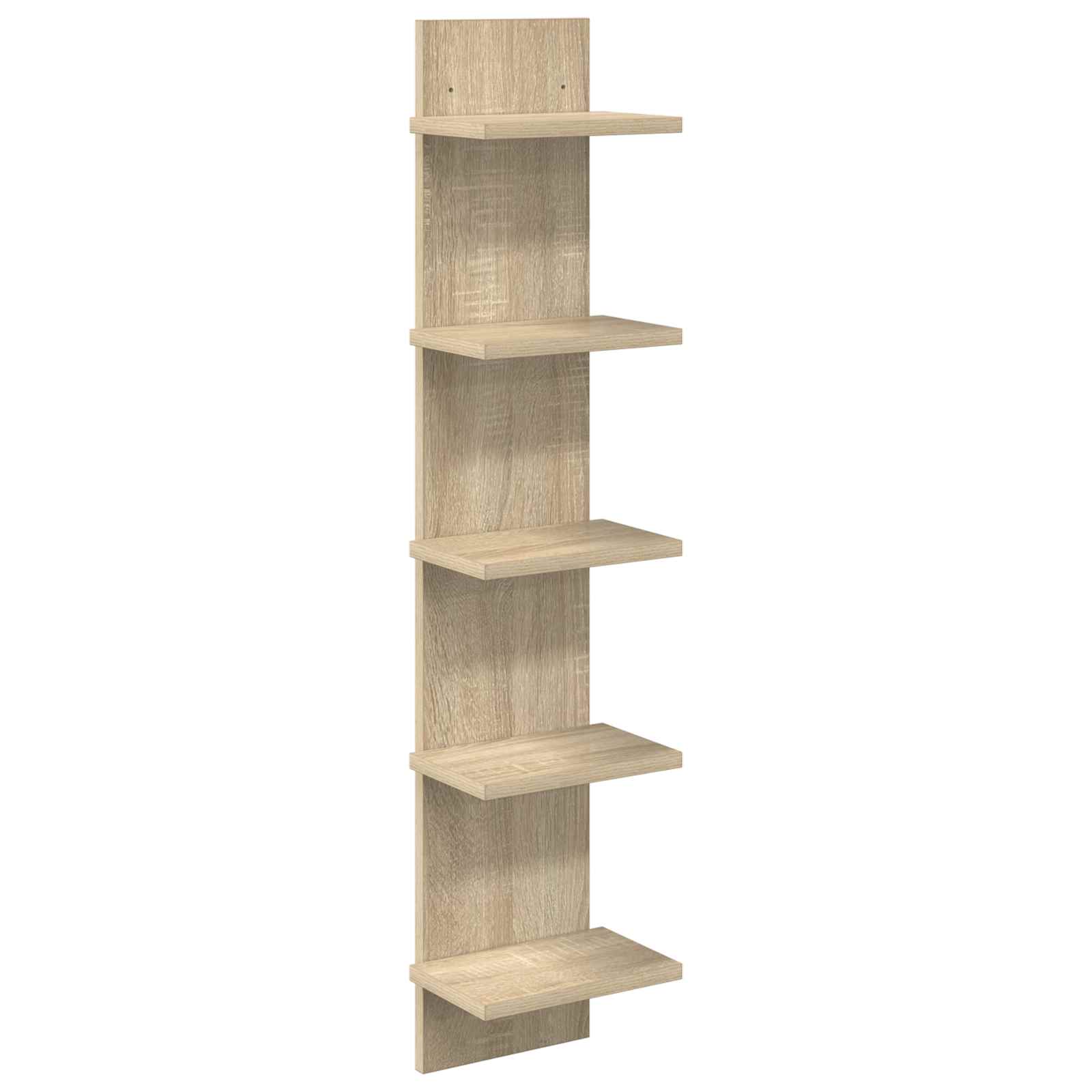 Vägg hylla Sonoma-ek 22 x 15 x 100 cm Konstruerat trä