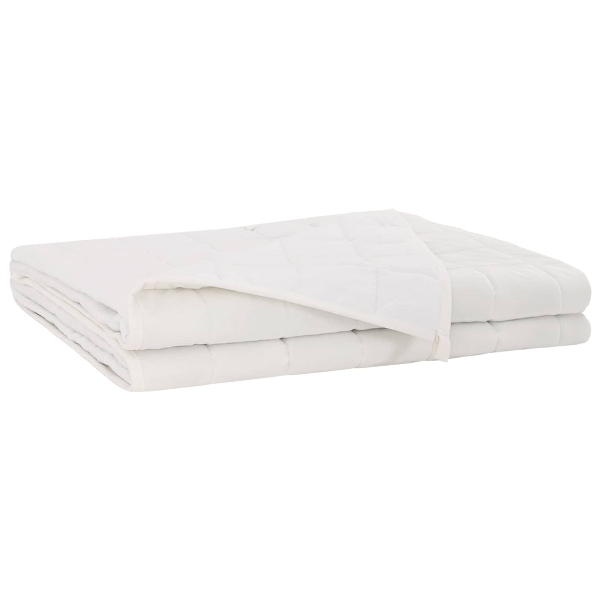 Viktad Filt Vit 200 x 225 cm 13 kg 100% Bomull 205T