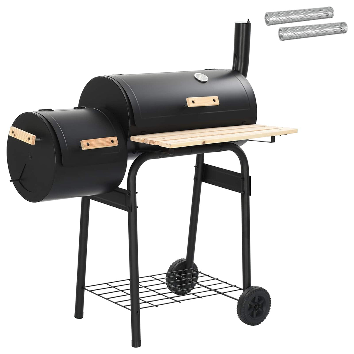 Utomhusgrill 103 x 60 x 113 cm Stål Svart
