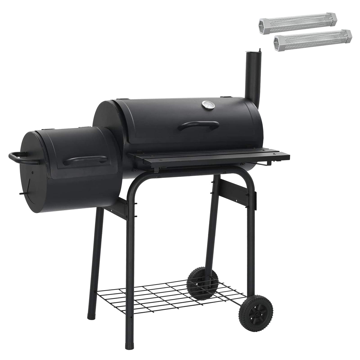 Utomhusgrill 103 x 60 x 113 cm Stål Svart