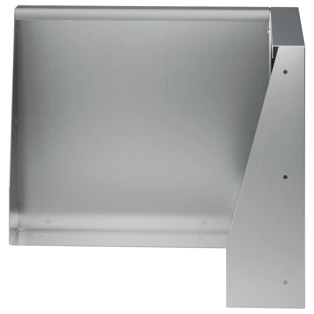 Stödvägg 50 x 50 x 50 cm Galvaniserat stål Silver