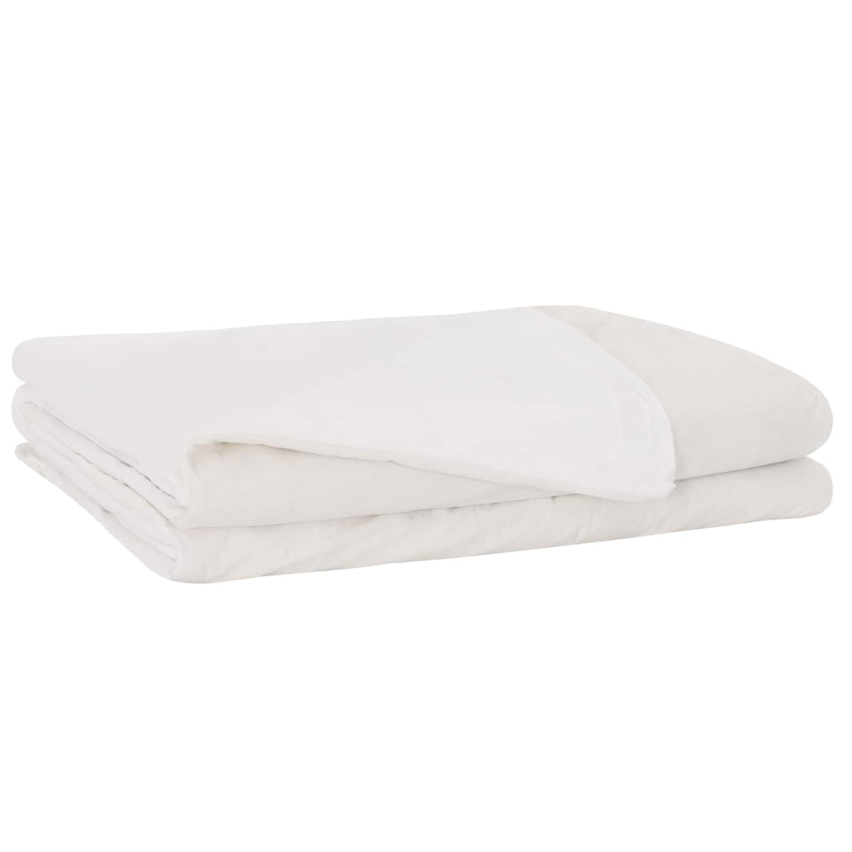 Viktad Filt Vit 135 x 200 cm 10 kg 100% Bomull 205T