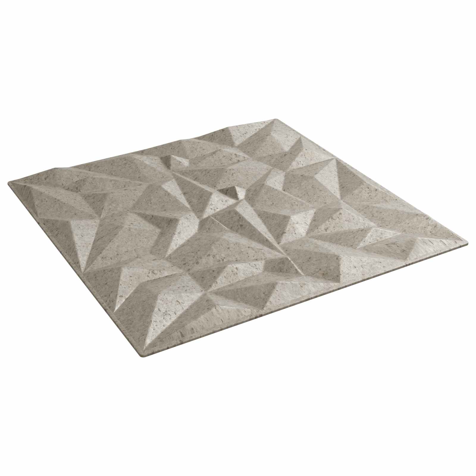 Väggpaneler 24 st 50 x 50 cm Amethyst Betong XPS Skum