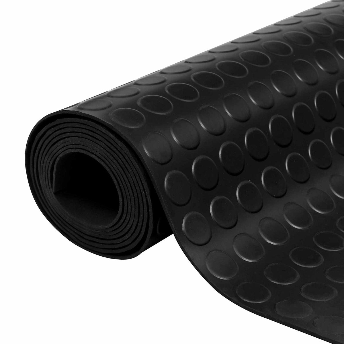 Golvmatta Svart 1,5 x 2 m Gummi