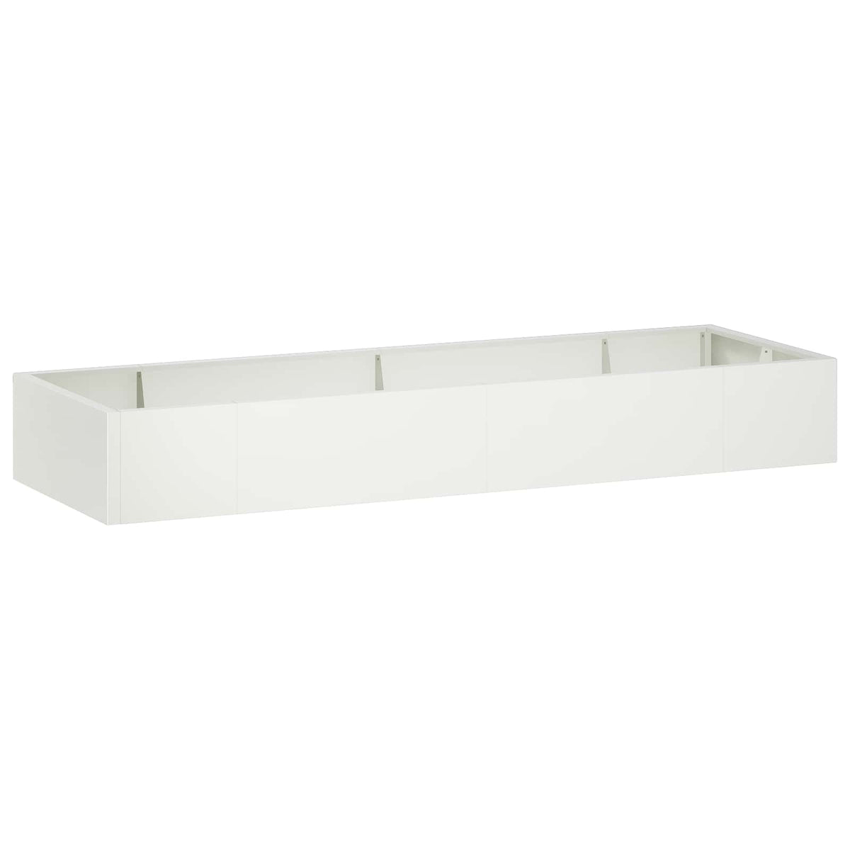 Stödvägg 8 st 300 x 100 x 30 cm Stål Vit