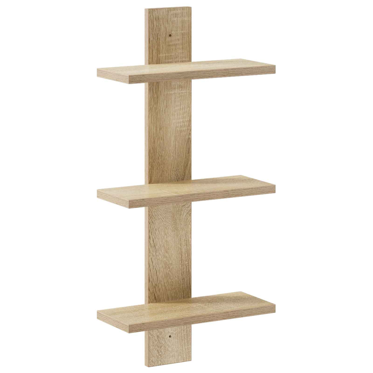 Vägghylla Sonoma-ek 30 x 13.5 x 64.5 cm Konstruerat trä