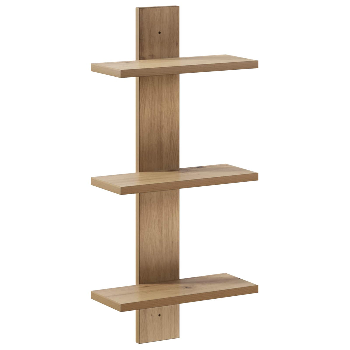 Vägghylla Artisan-ek 30 x 13.5 x 64.5 cm Konstruerat trä