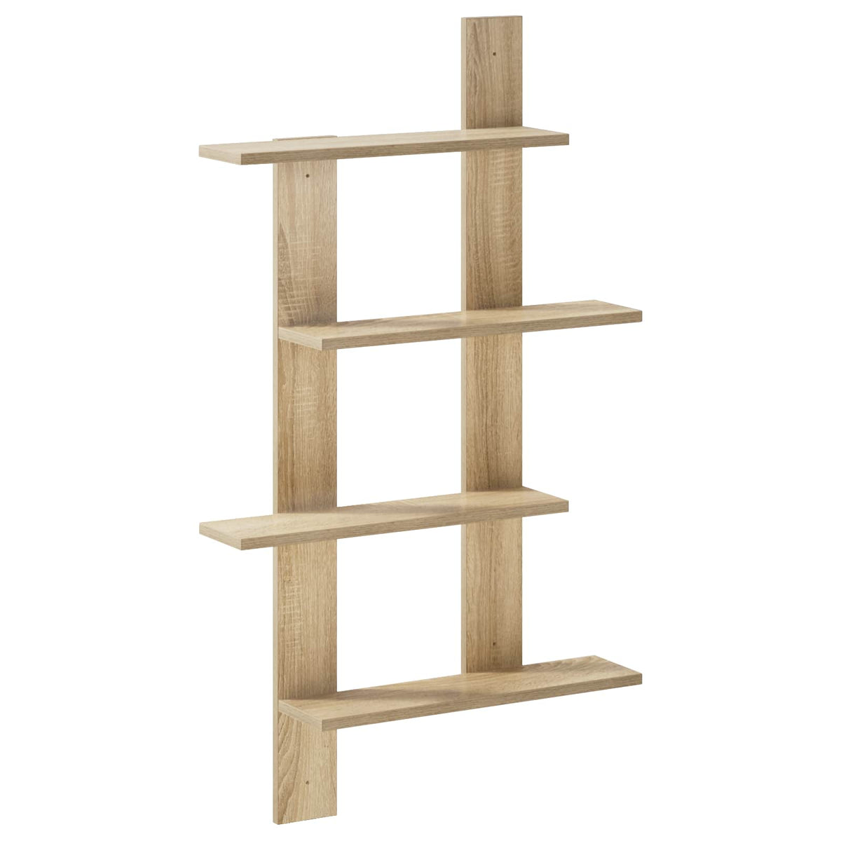 Vägg hylla Sonoma-ek 61 x 13,5 x 105 cm Konstruerat trä