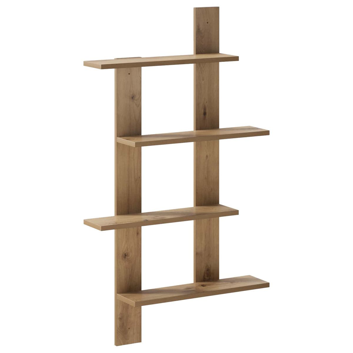 Vägg hylla Artisan-ek 61 x 13,5 x 105 cm Konstruerat trä