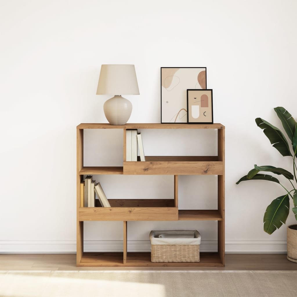 Bokhylla/Rumsavdelare artisan ek 100x33x94,5 cm