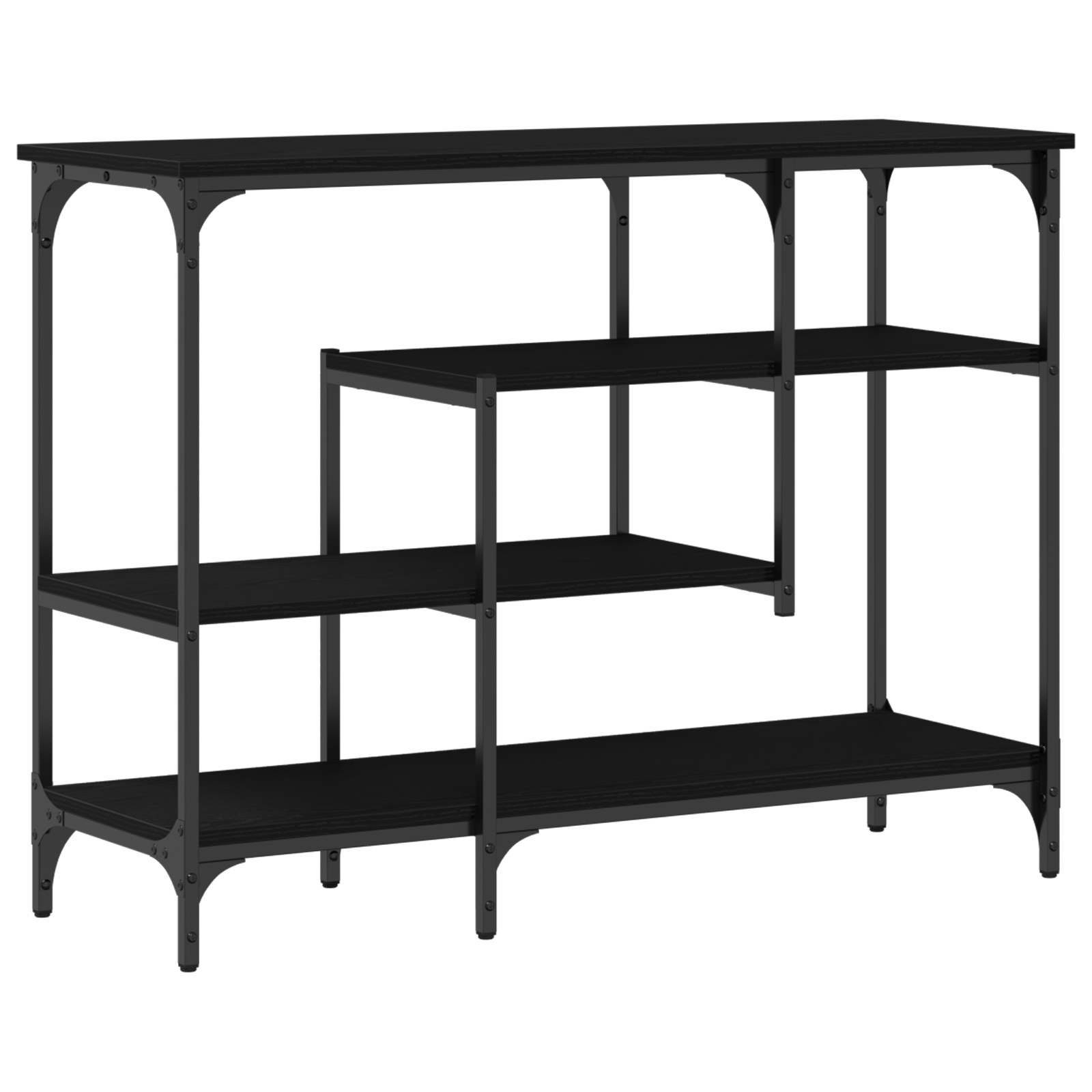 Konsolbord Svart ek 100 x 35 x 75 cm
