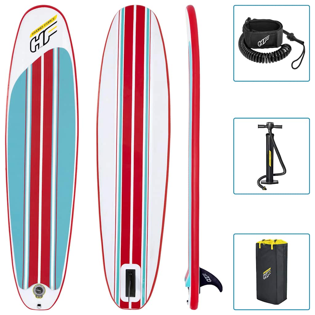 Uppblåsbar SUP-bräda Hydro-Force Compact Surf 8 243x57x7 cm