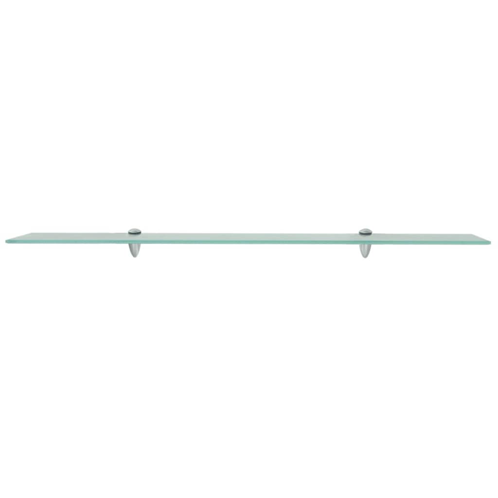 Svävande hylla av glas 100x20 cm 8 mm