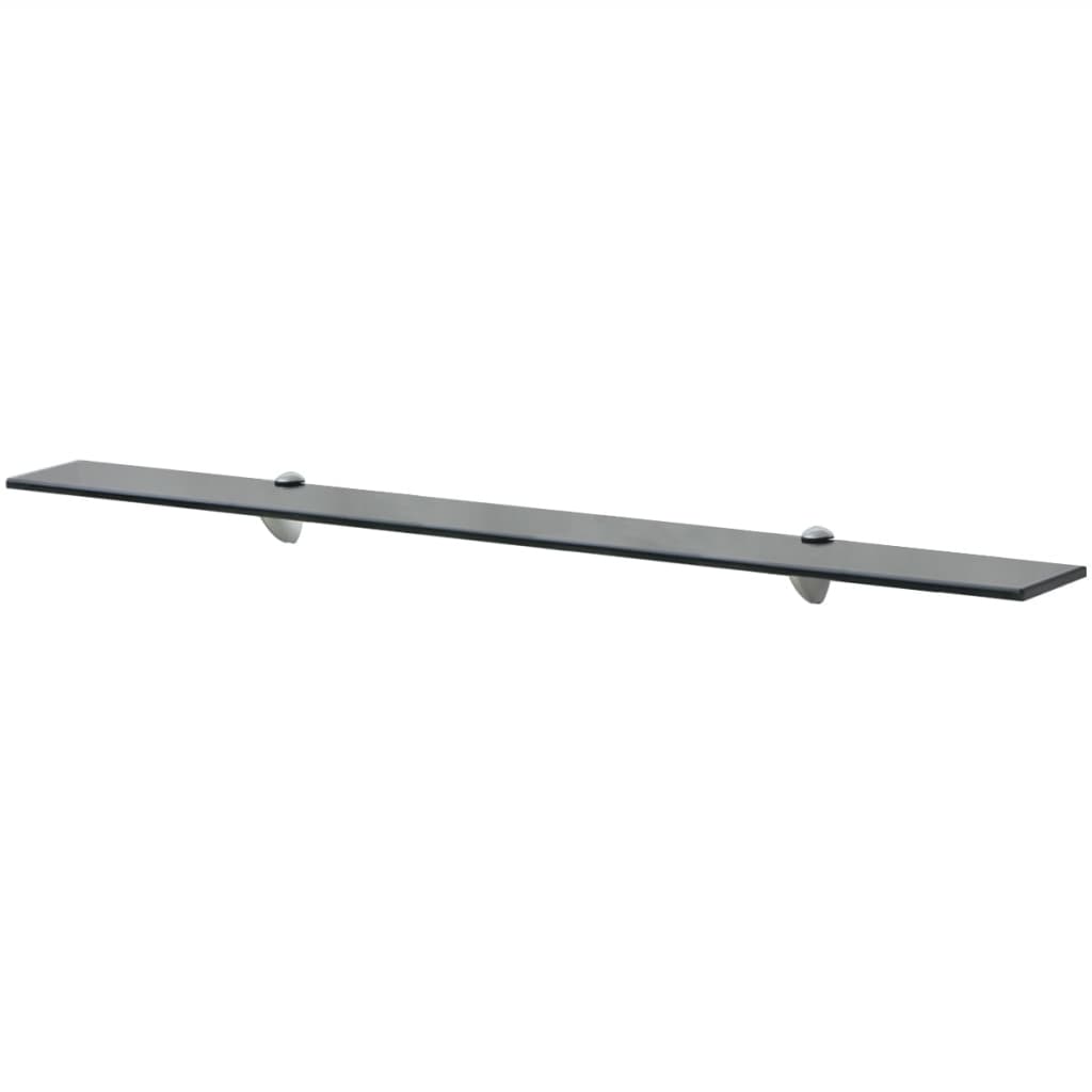 Svävande hylla glas 100x20 cm 8 mm