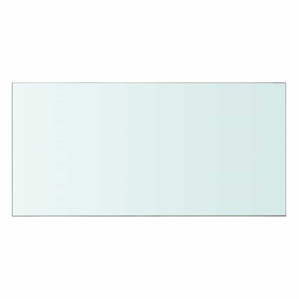 Hyllplan glas genomskinlig 60x30 cm