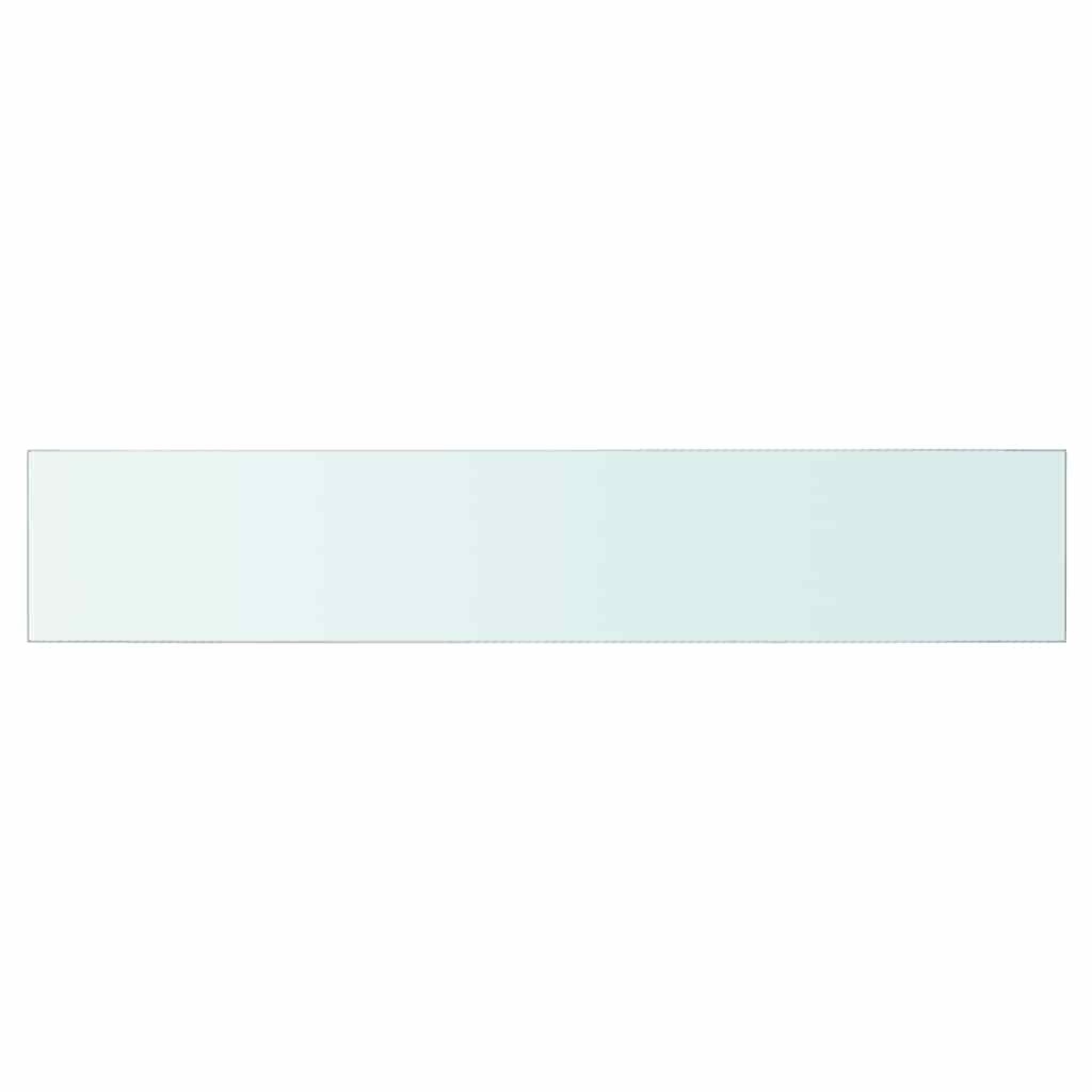 Hyllplan glas genomskinlig 70x12 cm